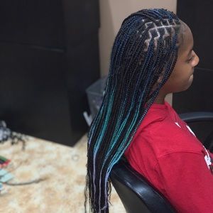 Knotless braids